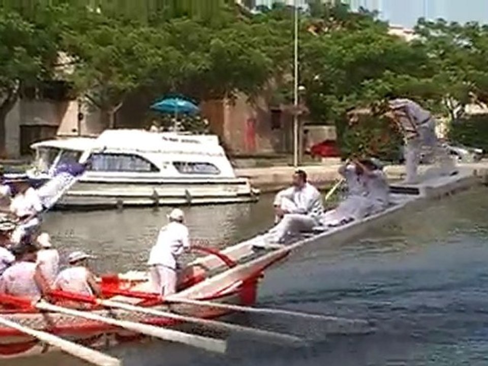 Joutes Languedociennes Alex SOSPEDRA à A.J.Béziers 2010