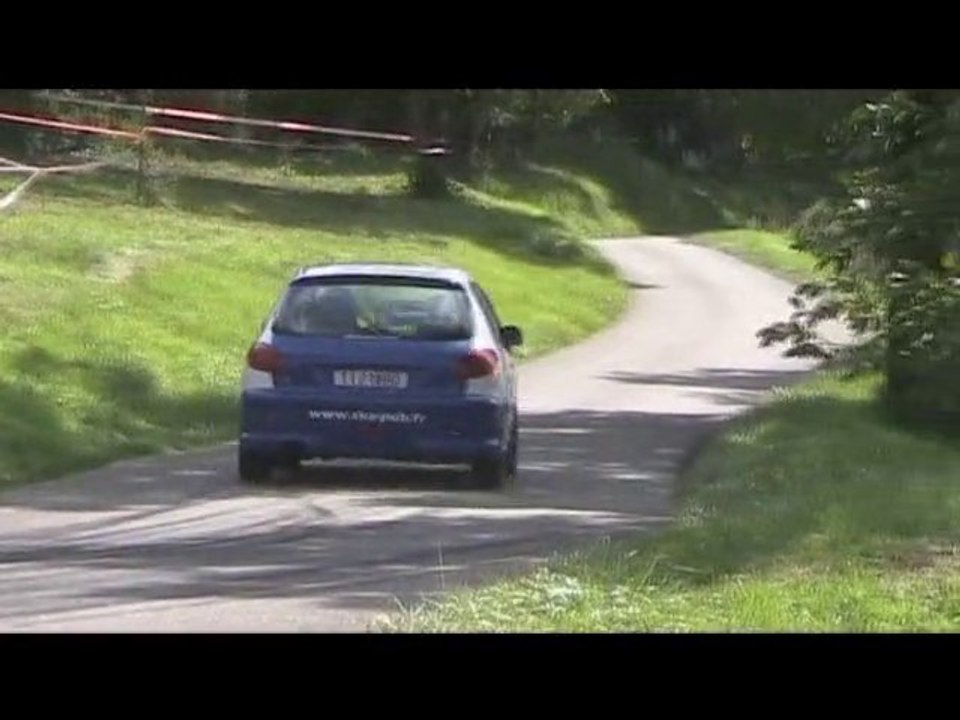 rallye du suran 2010 morin/ gallet 206 xs a6k