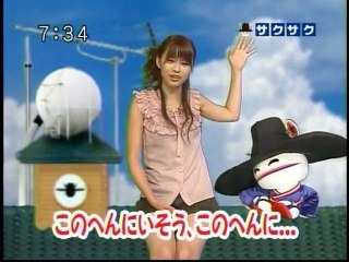 sakusaku 2009.08.10 　夏休みの絵にBASE BALL BEAR  コブクロ登場　1/4