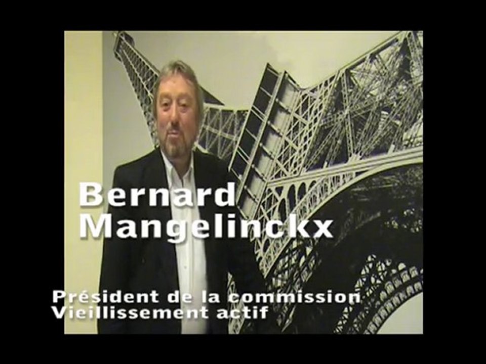 Bernard Mangelinck Commission vieillissement actif