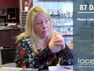 Local internet traffic for an engraver trophy center