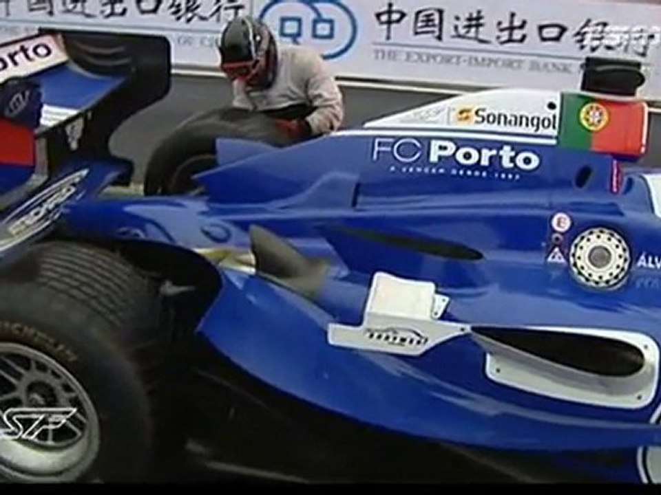 rain chaos & restart Superleague Formula SF 2010 Rd11 China