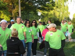 Collection Agency Makes A Mark at Making Strides
