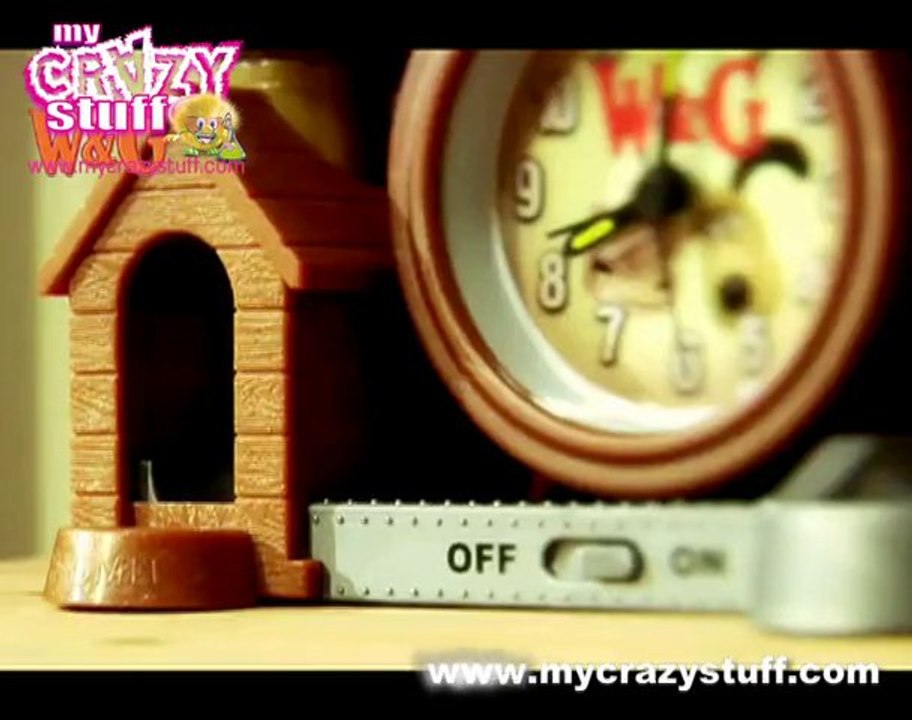 Réveil Wallace et Gromit - Mycrazystuff.com