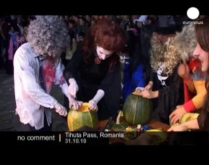 Romania: Halloween in Dracula's castle - no comment