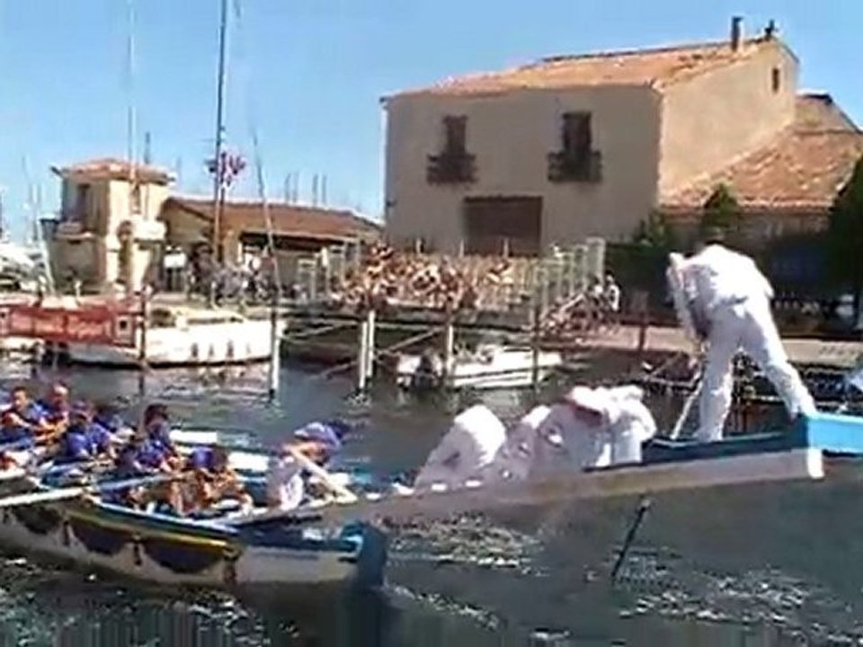 Joutes Languedocienne Arnaud PELLIET à O.Marseillan 2010