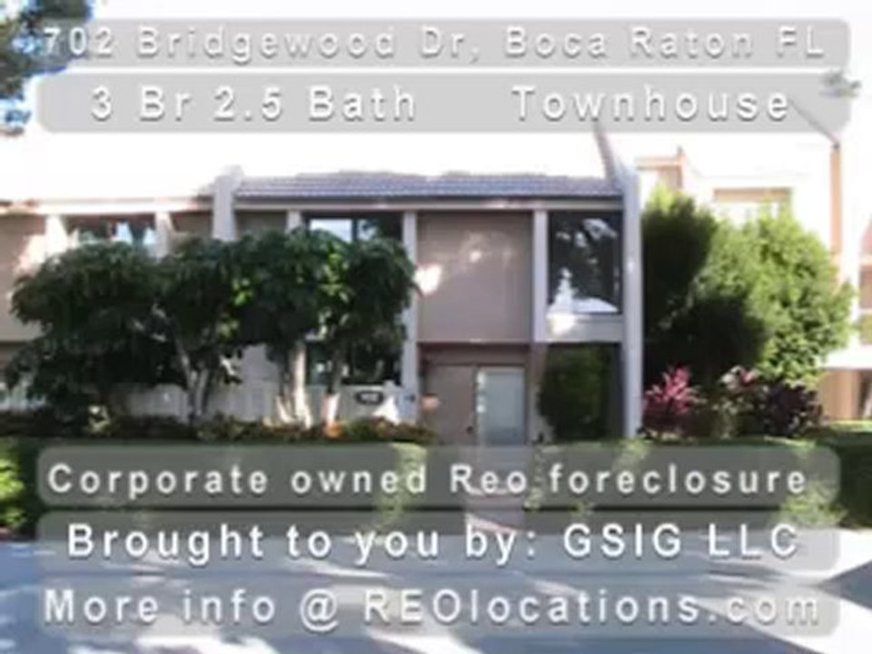 Video Walk Through of 702 Bridgewood Dr, Boca Raton FL ...
