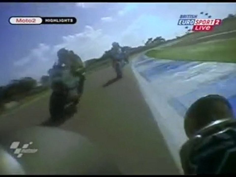 kenan sofuoglu moto2 estoril 2010 highlights
