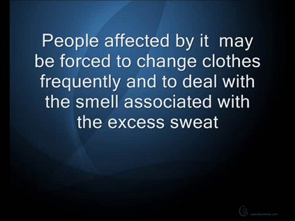 What Is Hyperhidrosis? - Stop Underarm Sweat