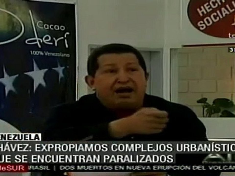 Chávez: Expropiamos complejos urbanísticos que se encuentr