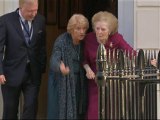 Baroness Thatcher leaves hospital