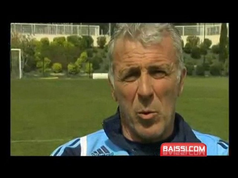 Eric Gerets parle de Marseille entraineur de l équipe maroc