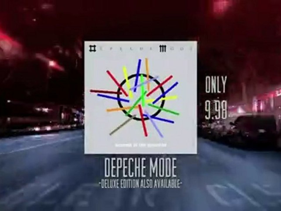 Depeche Mode - Sounds Of The Universe (commercial) USA