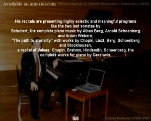 F.Liszt Dante Sonata by Mehmet Okonsar (another perf.) [part
