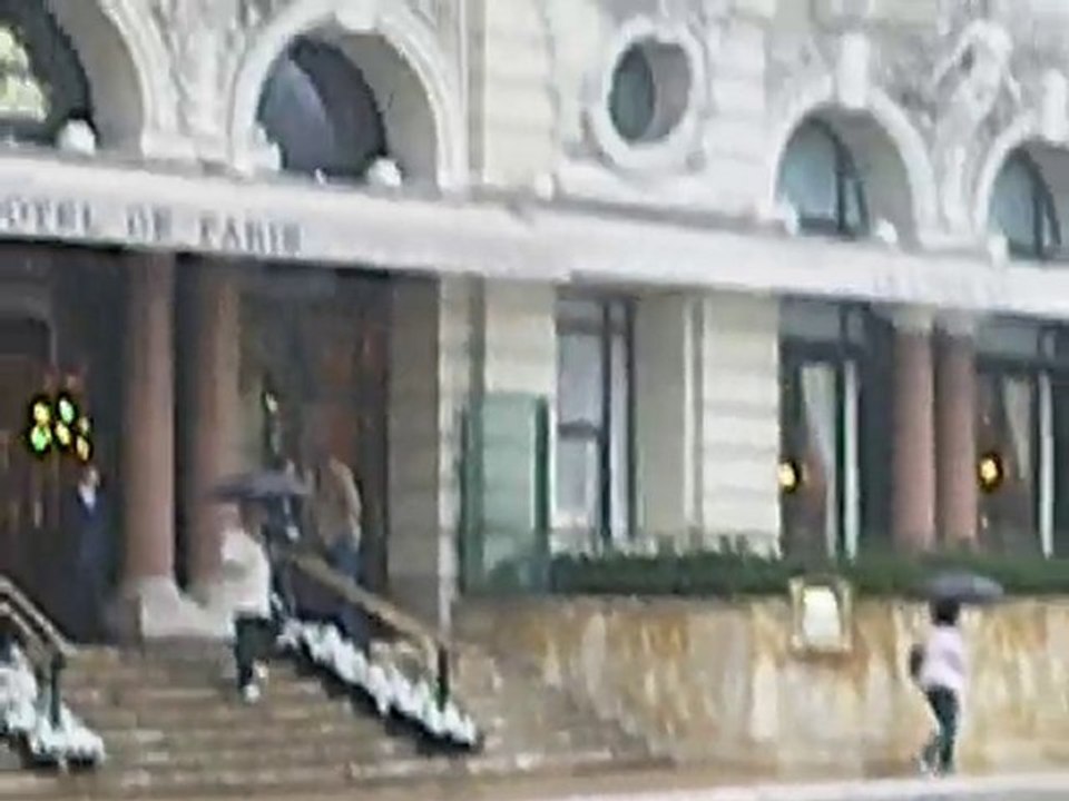 Week-end pluvieux à Monte-Carlo