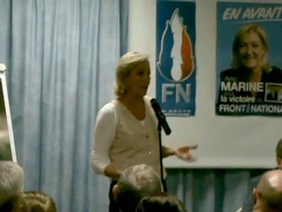 Marine Le Pen dans l'Oise en 2010 (3ème partie)