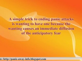 Do You Fear The Arrival Of Another Panic Attack?