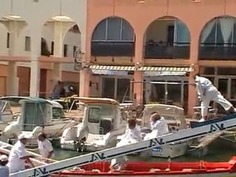 Joutes Languedocienne Alex CLODUNG A.J.Béziers à Sète 2010
