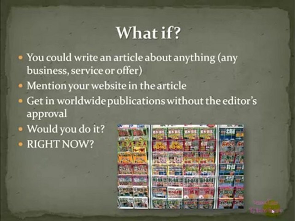 Make Money Online - your business profits