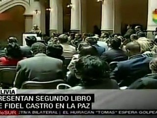 Presentan en Bolivia el libro La Victoria Estratégica de Fidel Castro