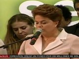 Rousseff habló de la política de independencia económica que adoptará su gobierno