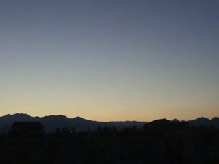 Antalya'da Akşam Zamanı - The clouds dancing in the sun