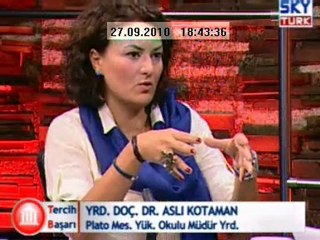 Plato Meslek Yüksekokulu – SKTURK Tercih Başarı TV Programı