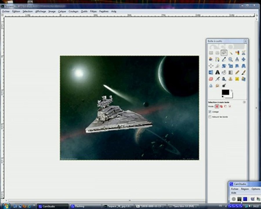 Tutoriel incrustation avec gimp