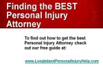 Personal Injury Attorney Long Island Mineola Westbury