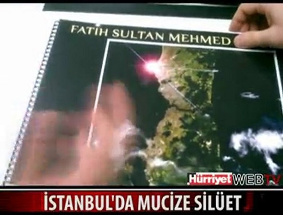 İstanbul Haritasındaki Fatih Silueti
