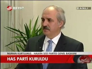 Numan Kurtulmuş: ''Halkın Sesi, Milletin Merkezi Olacağız''
