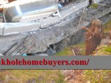 sinkhole home buyers, buyers of sinkhole homes we buy sinko