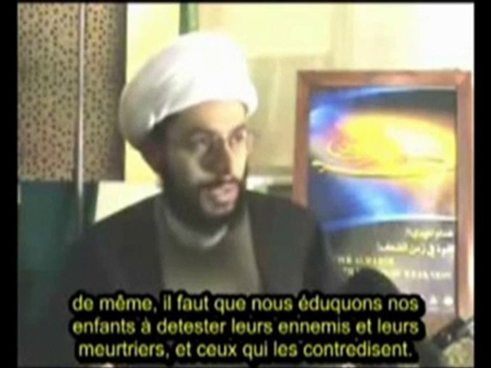 Education satanic du dogme chiite.
