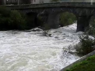 Crue de l'Ardèche le 31 octobre 2010