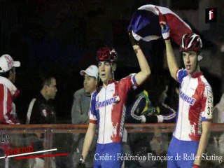 Aurélien Roumagnac, vice-champion du monde de roller