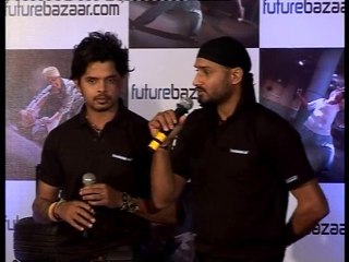 Harbhajan Singh Sreesanth FUTUREBAZAAR