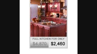 RTA Kitchen Cabinets to Peoria (800) 862-1590