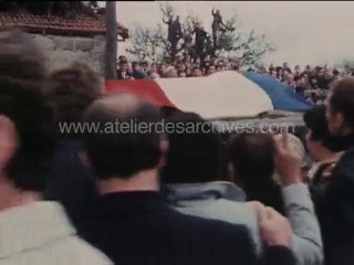 Enterrement de De Gaulle à Colombey