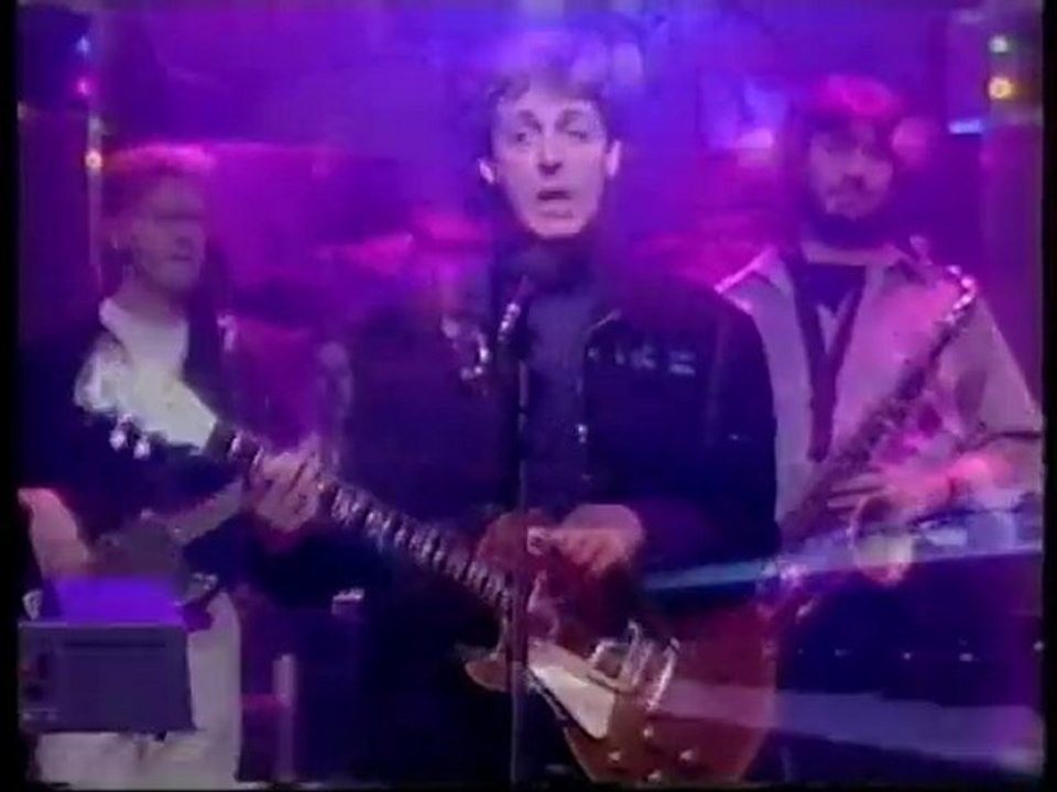 PAUL McCARTNEY ONCE UPON A LONG AGO LIVE ON TOTP (AGY)