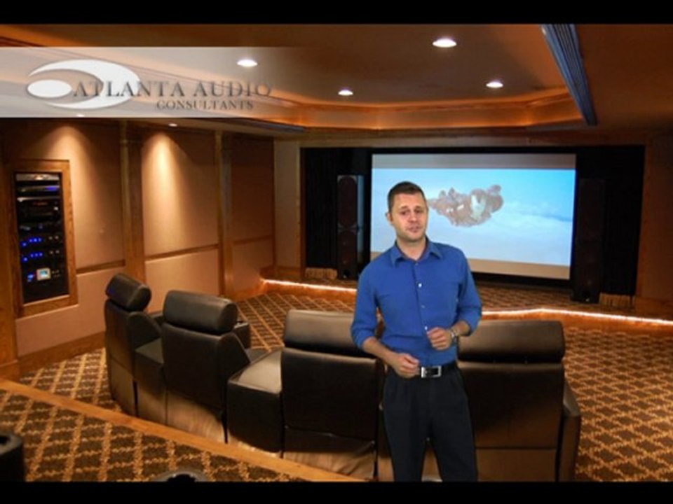Custom Home Theater by Atlanta Audio Consultants
