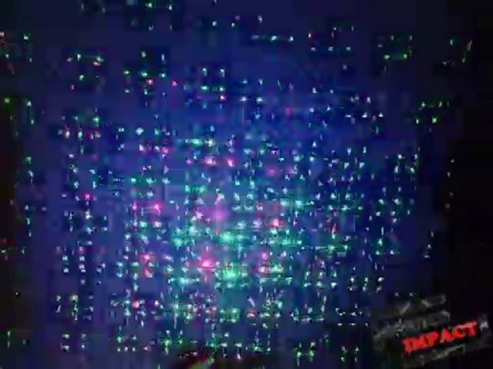 Laser Lounge effet ciel étoilé grating, et led 3w bleue