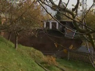 Giant sinkhole opens up in German town