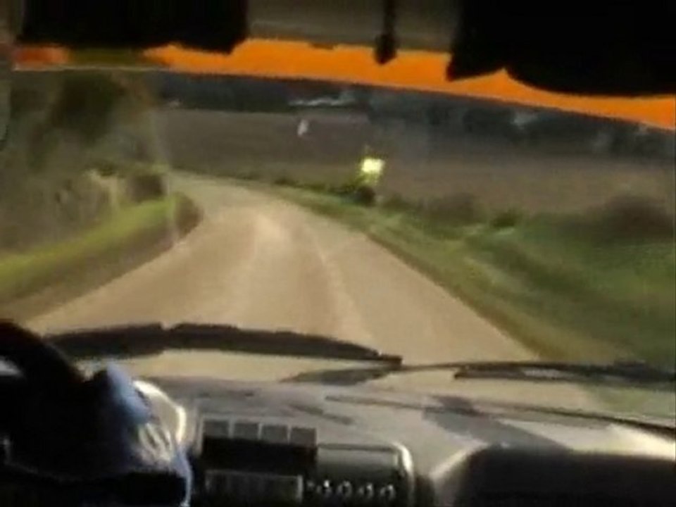 rallye Porte Normande 2010: cam embarquée 205 rallye N1