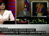 Presidentes Chávez y Santos fortalecen cooperación comerci