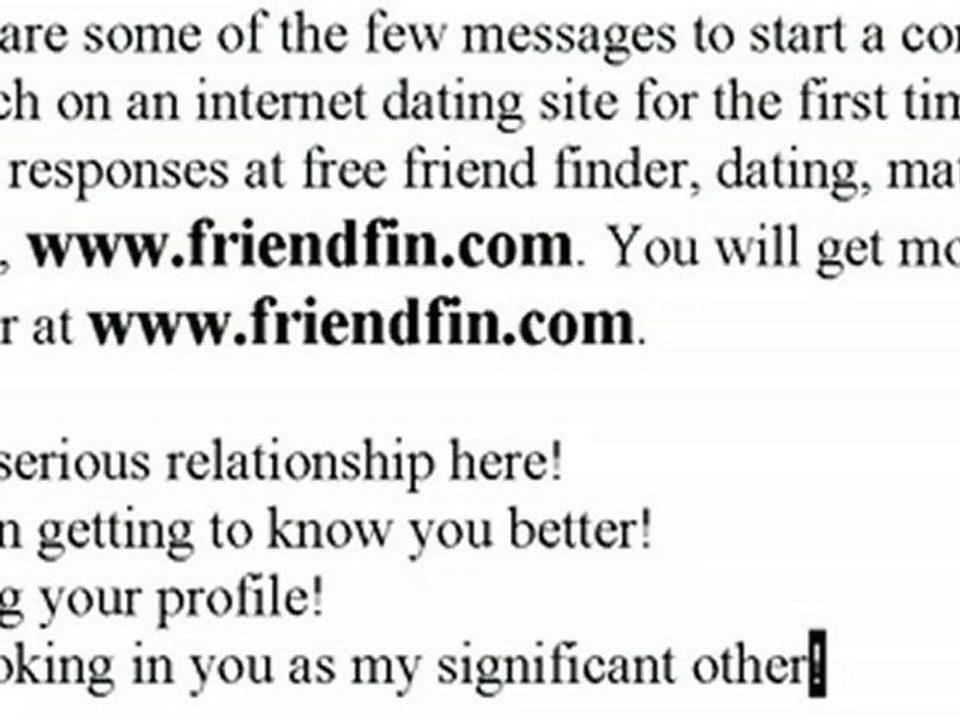 Free Dating Profile Finder