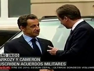 Francia y Reino Unido firman acuerdos militares