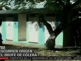 Descubren origen del brote de cólera en Haití