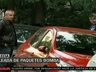 Alerta máxima en Grecia por paquetes-bomba