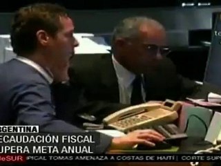 La recaudación tributaria en Argentina subió un 36,6 por ciento en octubre