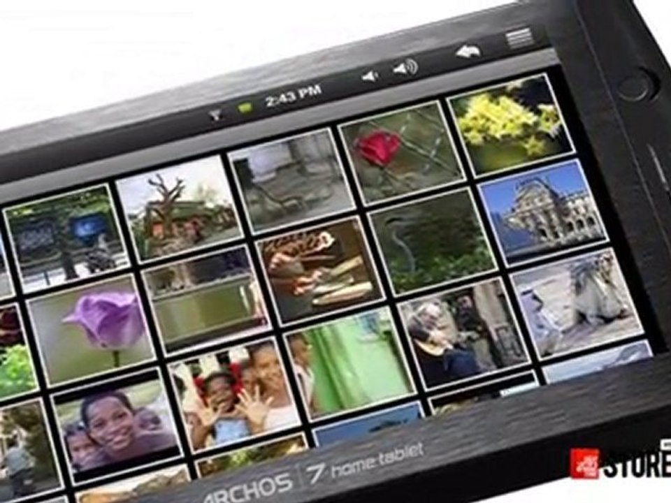 Archos 7 8GB Home Tablet with Android (Black)